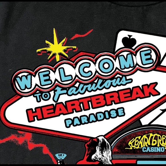 Welcome to heartbreak vintage tee - Picture 3 of 3